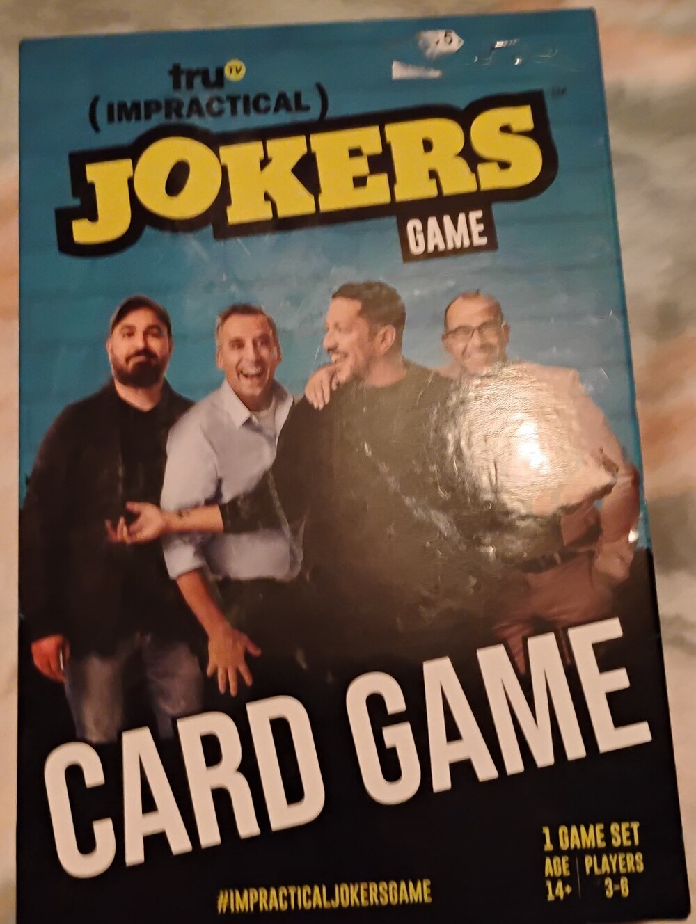 Impractical Jokers Card Game - Blue Party Card Game